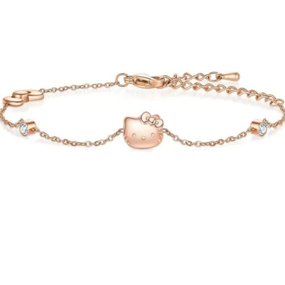 Brand New Hello Kitty Rose Gold Bracelet - Picture 2 of 5